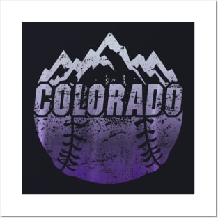 Colorado Baseball Rocky Mountains Posters and Art